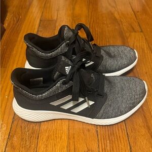 adidas Black and White Athletic Shoes